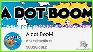 I won a ppjoe protector and sleeve from adotboom