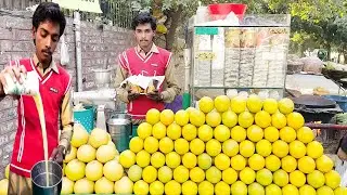 Refreshing Mosambi Juice | Energy Booster Healthy Mosambi Sharbat | Street Drink Sweet lemon juice