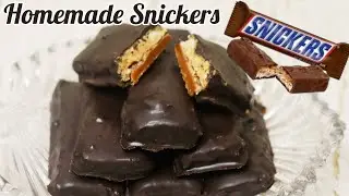 Homemade Snickers Recipe in Tamil | Snickers Chocolate | Chocolate Recipe | Sweet recipe