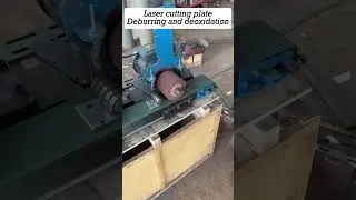 Xinyida flat deburring machine#deburringmachine  #metalpolishing  #lasercuttingparts