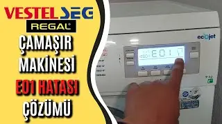 VESTEL - REGAL - SEG Çamaşır Makinesi E01 Hatası Nasıl Çözülür? (Kapı Kilit Arızası)