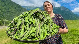 Я Собрала Огромную Миску Фасоли для Этого Рецепта! Витаминный заряд на весь день