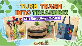 Giving Old Things New Life (Upcycling): Creating Useful Items from Waste #Upcycling #DIYProjects