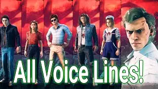 Dead By Daylight All Stranger Things Characters Voice Lines!