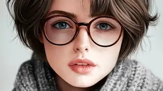 Procreate digital painting - Winter look