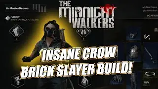 THE MIDNIGHT WALKERS | INSANE CROW BRICK SLAYER BUILD | HARDEST CLASS | PVP EXTRACTION ZOMBIE GAME!