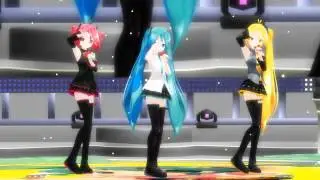 [Perfume] Dream Fighter [Sub Ita] - (MMD Miku-Teto-Neru)