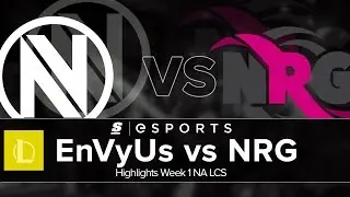 Highlights: nV vs NRG (NA LCS Summer W1D1 Full Series)