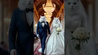 Beautiful Couple Cute Catwalk #cat #catcouple #cutecats #catwalktour