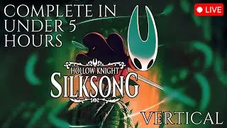 🔴 Hollow Knight: Silksong | Speedrunner - Complete the Game in Under 5 Hours | (Vertical) #Shorts