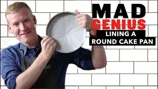 Как идеально выложить тесто для торта в круглую форму | Советы Mad Genius | Еда и вино