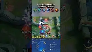 BUILD EMBLEM ARGUS ONE SHOT DELETE #build #emblem #argus