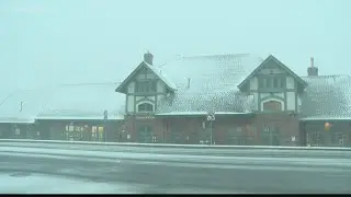 First snow of the season falls in Arizona's High Country