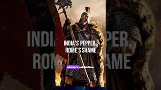 The Indian Spice That Brought Rome to Its Knees #history #historyfacts #ancientindia