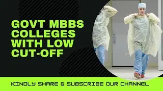 Government MBBS Colleges with Low Cut-off | NEET 2020 |