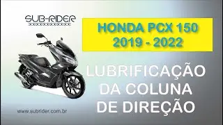 Lubrificação da direção da PCX 150 anos 2019 a 2022