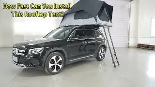 Setting Up This Inflatable Rooftop Tent is So Easy!