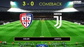 PES 2019 | Cagliari vs Juventus | OMG COMEBACK JUVENTUS | Gameplay PC