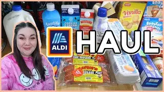 ALDI HAUL | 1-Week Grocery Haul & Meal Plan | UNDER $100