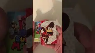 Super Mario Cards Pack Opening | Panini Trading Cards | Pack 7 #shorts #mario #tradingcards