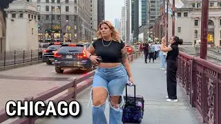 🇺🇸 CHICAGO Walking Tour 😎 Last Summer Weekend 2025 On Saturday | September 20, 2025 | 4K 60fps