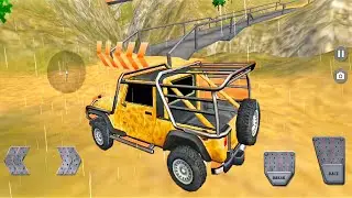 Offroad 4X4 Jeep Dirt Parking Trials Simulator Game | Jeep Racing Game | Dirt Jeep Mountain Parking