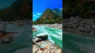 Real Beauty of Choj Village, Kasol || #travel #mountain #travelvlog #nature #solo #shorts #youtube