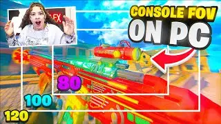 I Played Rebirth island but with CONSOLE 80 FOV