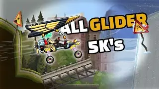 🍜 I GOT ALL GLIDER 5K's - Hill Climb Racing 2 🔥