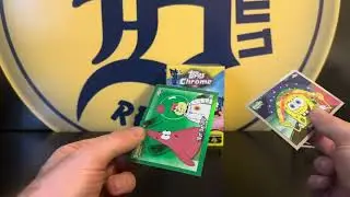 Opening 2 Topps Chrome Spongebob Blaster Boxes (Main Character Pulled)