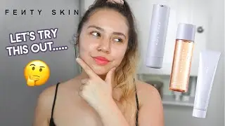 FENTY SKIN FIRST IMPRESSIONS + DEMO | Makeupbytreenz