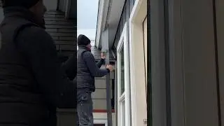 EVERLAST SIDING INSTALLATION. #shorts #siding #modernhouse #construction