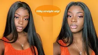SILKY STRAIGHT LACE FRONT WIG! | ft Iseehair