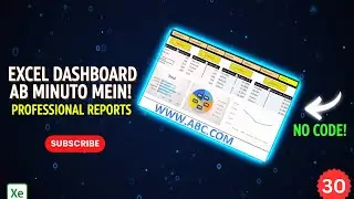 Final Dashboard Project in MS Excel | Data Analyst Complete Project | Hindi/Urdu