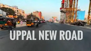 New Road At Uppal Bus Stop | Uppal Elevated Corridor 