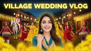 Ai Vlog in Village | Google Veo3 vlogs |Fun Village Wedding Vlog 