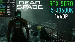 Dead Space Remake: RTX 5070 | HIGH, DLSS 4 | 1440P
