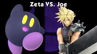 Zeta Vs. Joe in Super Smash Bros. Ultimate Online