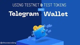 Using testnet and getting testnet TON on telegram wallet.