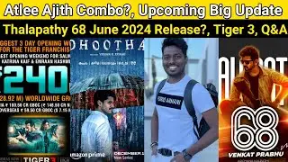 Ajith & Atlee Combo? | Upcoming Big Update, Kanguva, Leo OTT, Captain Miller, My Story