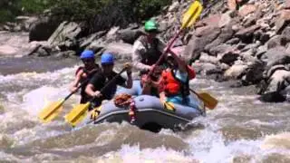 Scary rafting