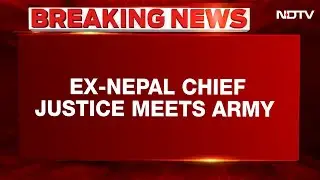Sushila Karki Meets Army | Ex-Chief Justice Meets Nepal Army Amid Interim Govt Talks