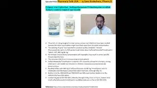 Urinary tract infection- Sulfamethoxazole/Trimethoprim recalled