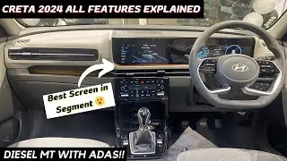 New Hyundai Creta 2024 Top Model 🔥| All features explained |
