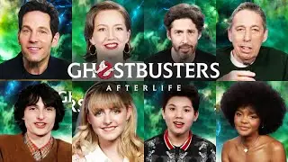 Ghostbusters: Afterlife Cast Interviews | Paul Rudd, Carrie Coon, Jason Reitman, Ivan Reitman + MORE