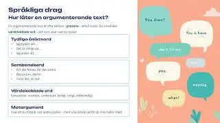 Vad är en argumenterande text