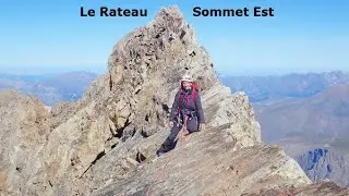 Le Rateau (Sommet Est) - Ar&ecirc;te Sud depuis la Selle