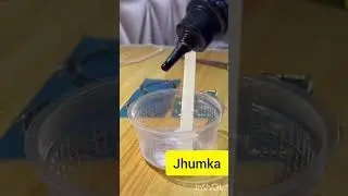 Resin jhumka #diy #jewellery #handmade #resinart #craft