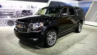 New 2018 GM Chevrolet Suburban SUV - Exterior Tour - 2017 LA Auto Show, Los Angeles, CA