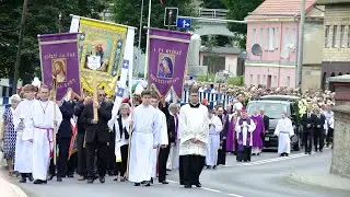 Ostatnie pożegnanie Ś. P. ks. kanonika Marka Żmudy